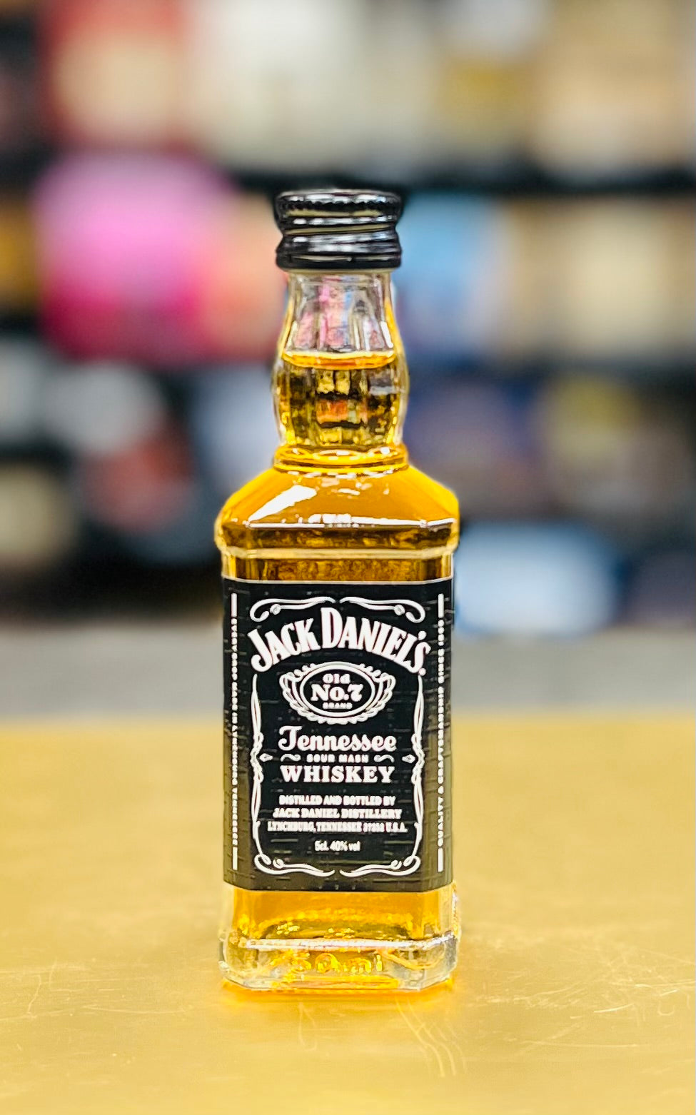 Jack Daniels Whisky Miniature 5cl (glass bottles)