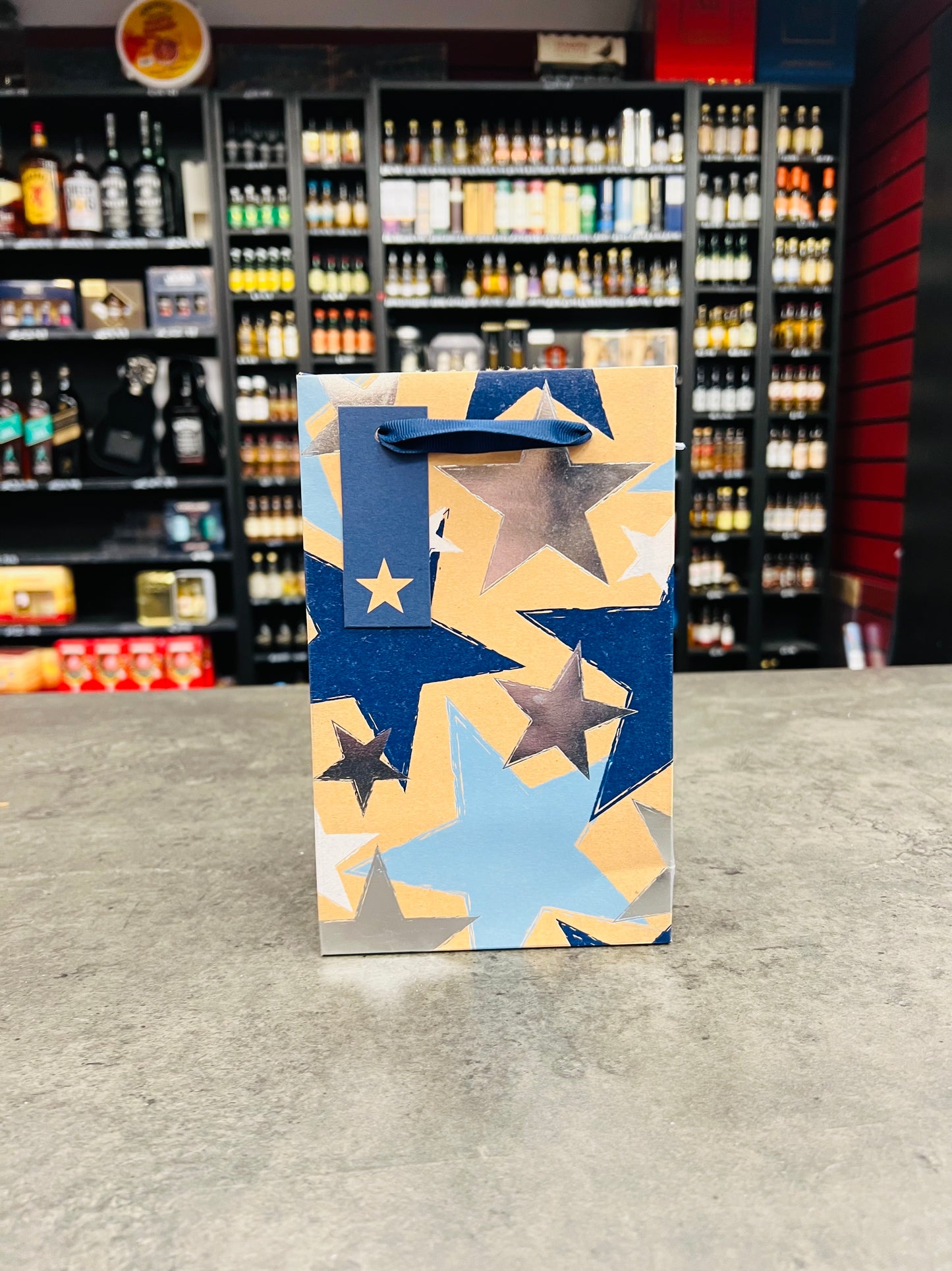 Blue Star Gift Bag