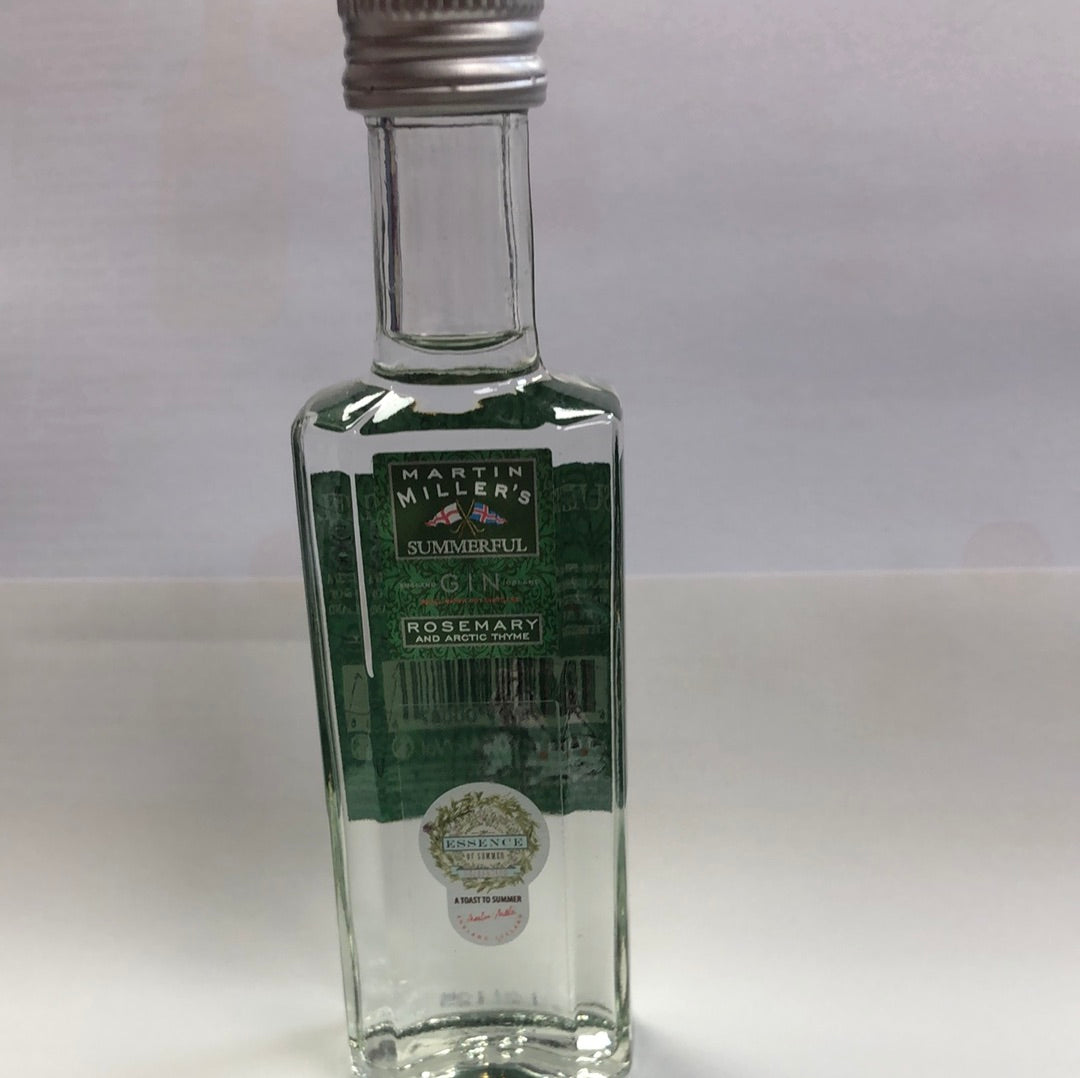 Martin Miller summerful Gin Miniature 5cl is