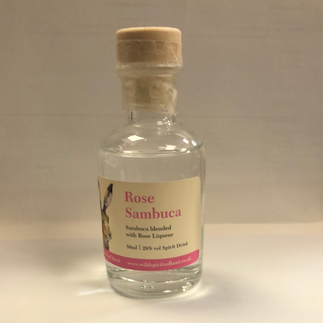 wild spirit of kent Rose Sambuca 5cl