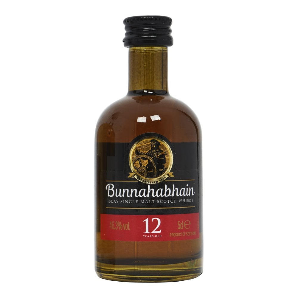 Bunnahabhain 12 Year Old 5cl Miniature - The Tiny Tipple Drinks Company Limited