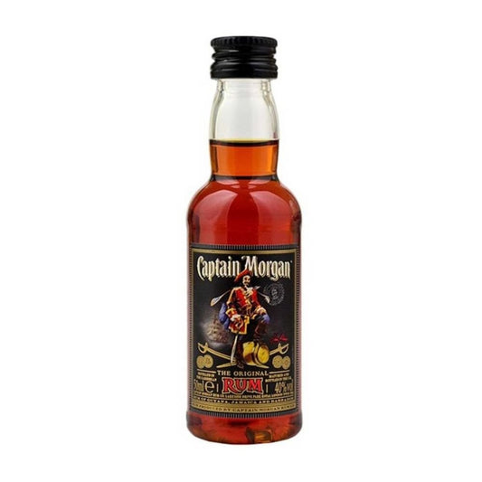 Captain Morgan Dark Rum Miniature 5cl - The Tiny Tipple Drinks Company Limited