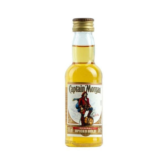 Captain Morgan Spiced Rum 5cl Miniature - The Tiny Tipple Drinks Company Limited