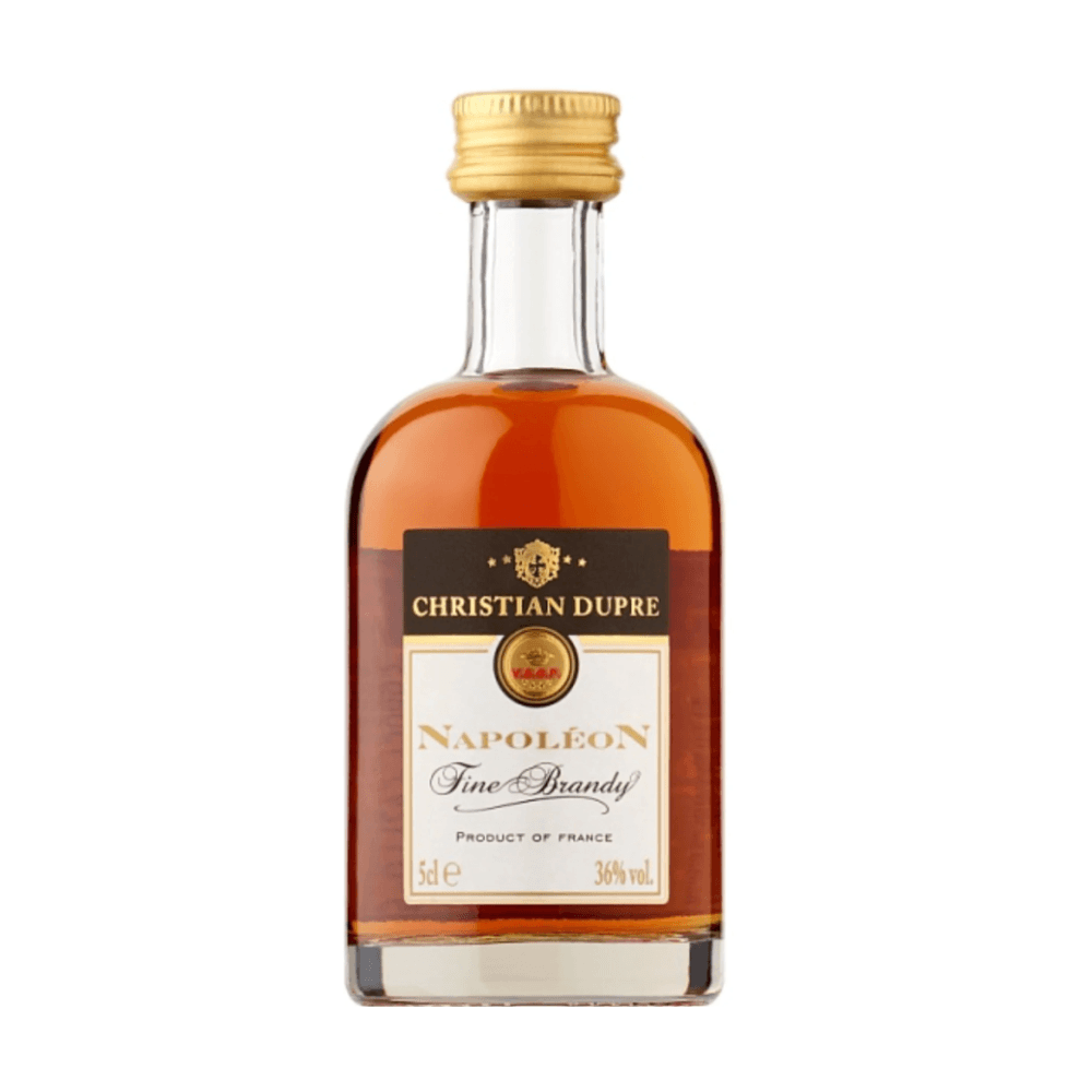 Christian Dupre Napoleon Brandy 5cl Miniature - The Tiny Tipple Drinks Company Limited