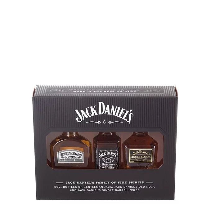 Jack Daniel's Family Gift Pack 3 x 5cl - The Tiny Tipple Drinks Company Limited
