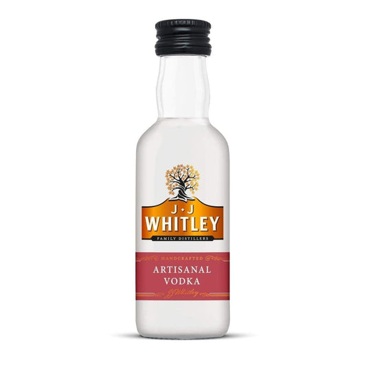 JJ Whitley Artisanal Vodka Miniature 5cl - The Tiny Tipple Drinks Company Limited