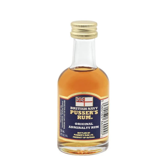 Pussers British Navy Rum Miniature 5cl - The Tiny Tipple Drinks Company Limited