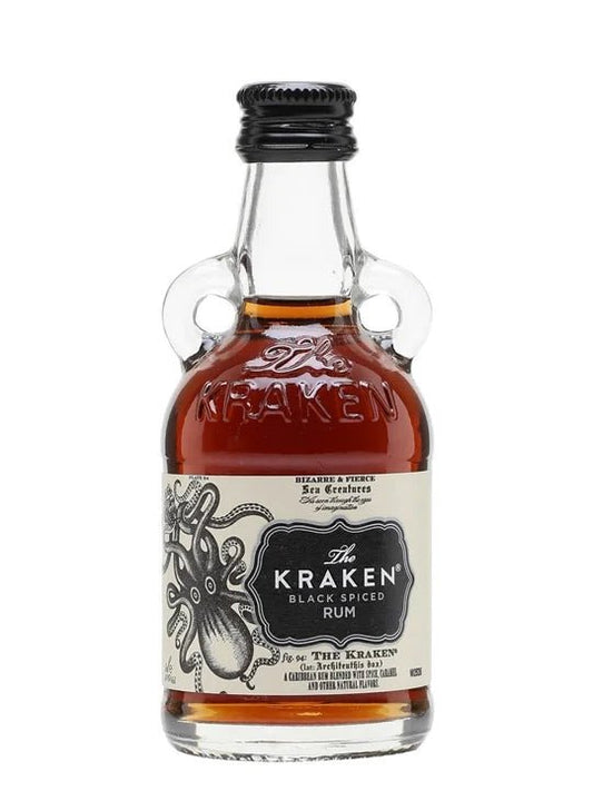 The Kraken Black Spiced Rum Miniature Miniature 5cl - The Tiny Tipple Drinks Company Limited