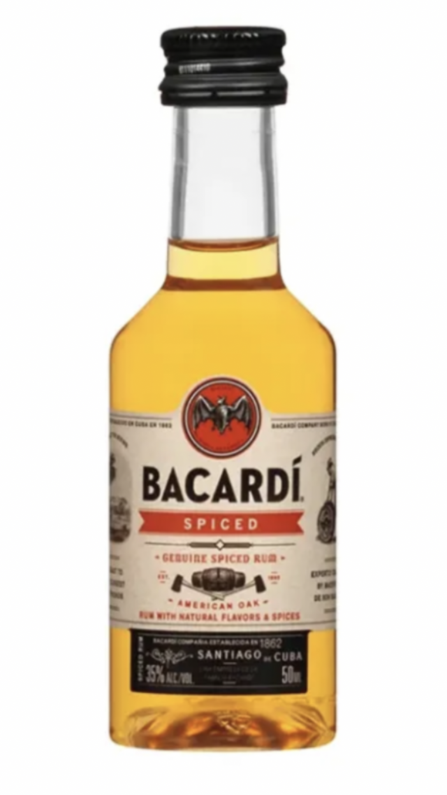 Bacardi Spiced Rum 5cl Miniature