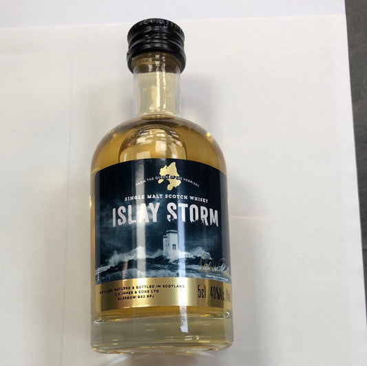 Islay Storm Single Malt Scotch Whisky 5cl