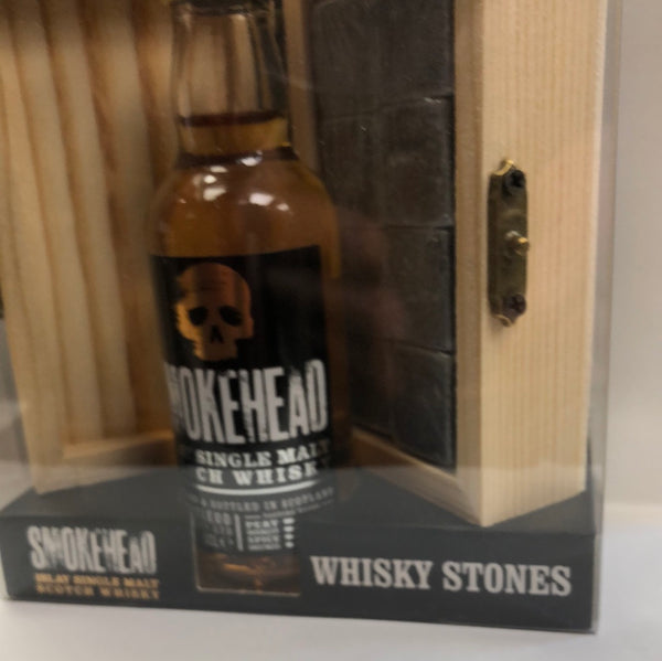 Smoke Head Whisky Miniature 5cl with Whiskey stones