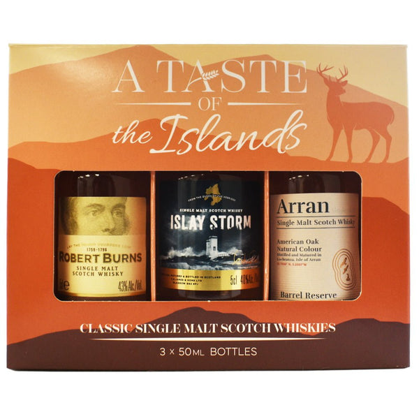 A Taste of Islands - 3x5cl - The Tiny Tipple Drinks Company Limited