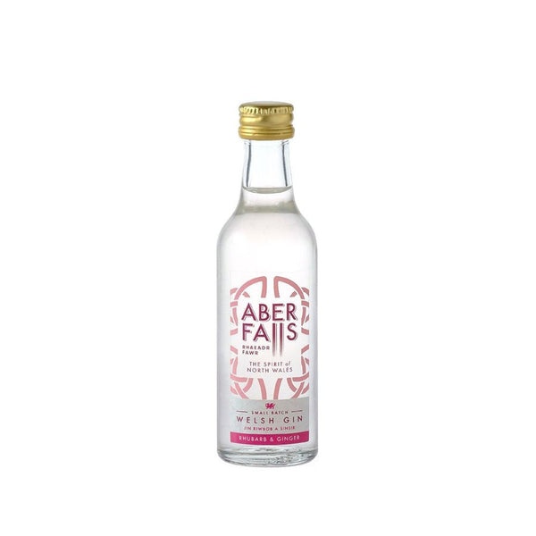 Aber Falls Rhubarb & Ginger Miniature 5cl - The Tiny Tipple Drinks Company Limited