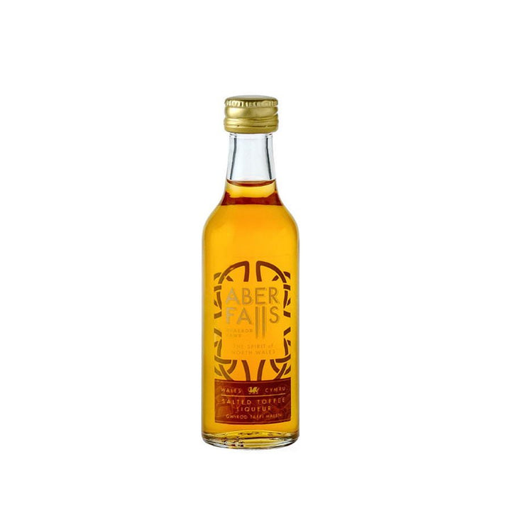Aber Falls Salted Toffee Liqueurs Miniature 5cl - The Tiny Tipple Drinks Company Limited
