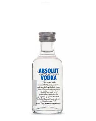 Absolut Original Plain Vodka Miniature 5cl - The Tiny Tipple Drinks Company Limited