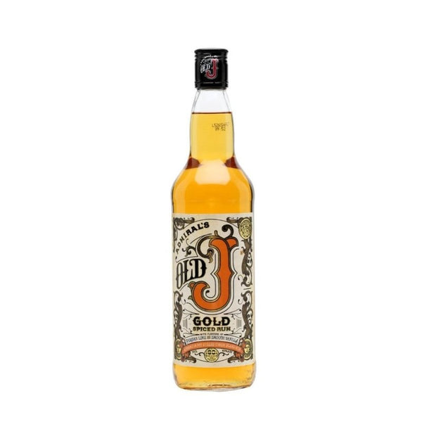 Admiral's Old J Gold Spiced Rum - The Tiny Tipple Drinks Company Limited