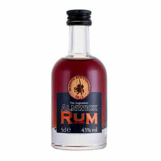 Alnwick Rum The Legendary Dark Rum 5cl - The Tiny Tipple Drinks Company Limited