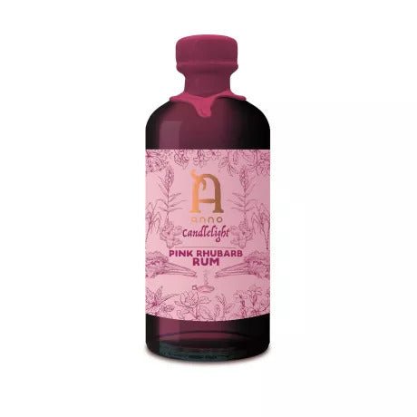 Anno Candlelight Pink Rhubarb Rum 5cl - The Tiny Tipple Drinks Company Limited