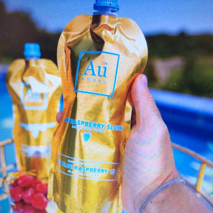 AU Blue Raspberry Vodka SLUSH - The Tiny Tipple Drinks Company Limited