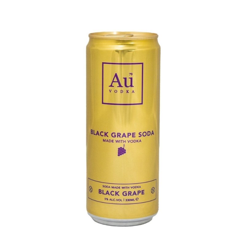 Au Vodka Black Grape Soda - The Tiny Tipple Drinks Company Limited