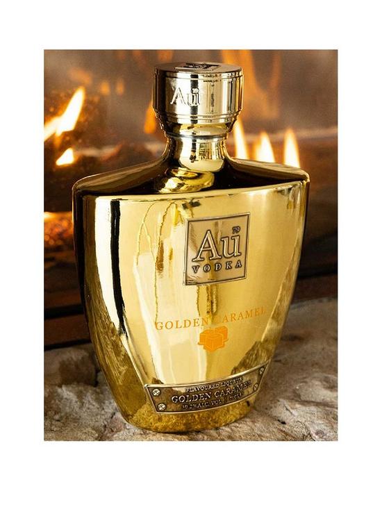 Au Vodka Golden Caramel Liqueur 70cl - The Tiny Tipple Drinks Company Limited