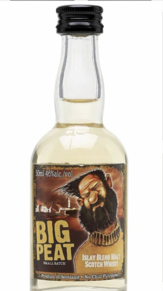 BIG PEAT MINIATURE 5CL - The Tiny Tipple Drinks Company Limited