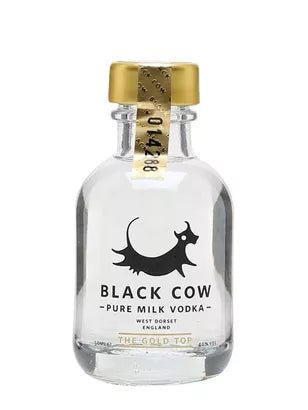 Black Cow Vodka 5cl Miniature - The Tiny Tipple Drinks Company Limited