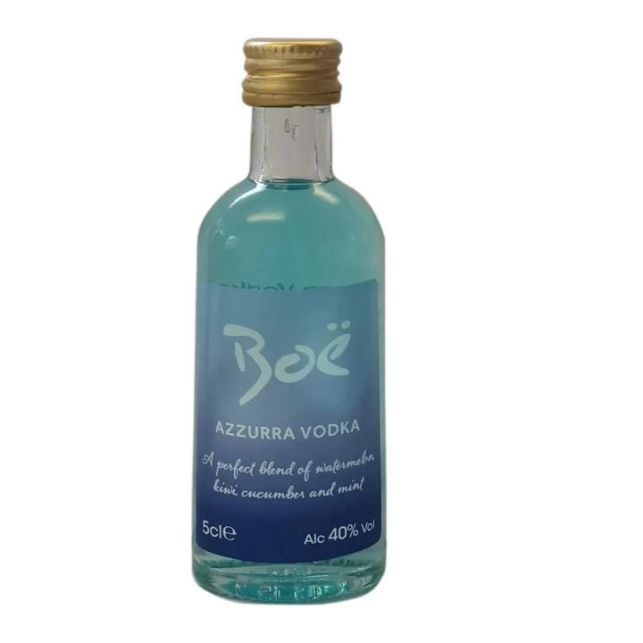Boe Azzura Vodka Miniature 5cl - The Tiny Tipple Drinks Company Limited