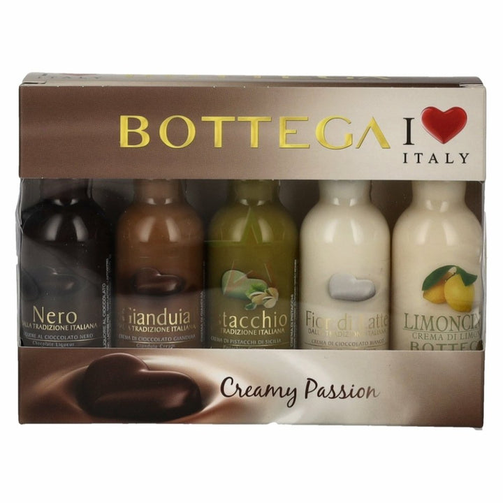 Bottega Creamy Passion Mignonettes Set 5x3cl - The Tiny Tipple Drinks Company Limited