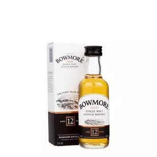 Bowmore 12 Year Single Malt Whisky 5cl Miniature - The Tiny Tipple Drinks Company Limited
