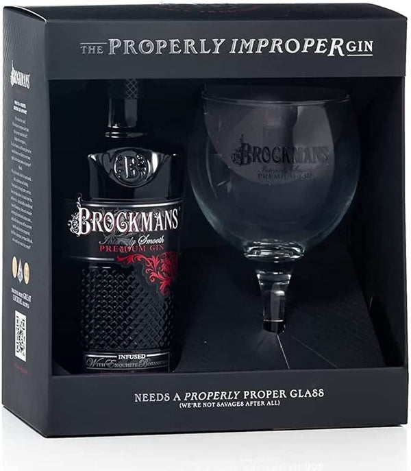 Brockmans Gin Gift Set 70cl - The Tiny Tipple Drinks Company Limited