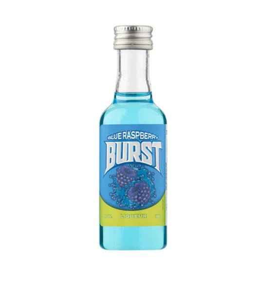 Burst Blue Raspberry Liqueur 5cl - The Tiny Tipple Drinks Company Limited