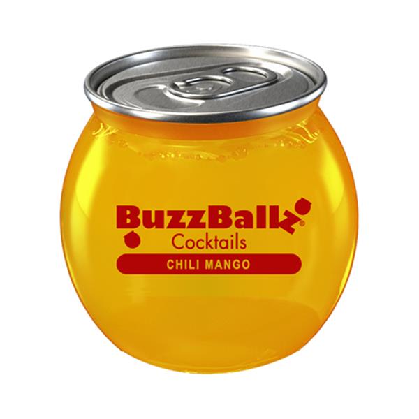 Buzz Ballz Cocktails Chili Mango 200ml - The Tiny Tipple Drinks Company Limited