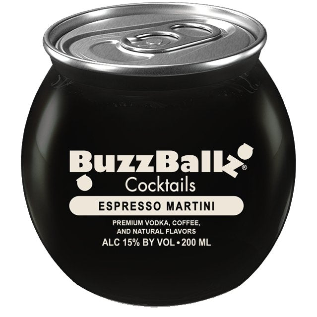 Buzzballz Cocktails Espresso Martini 200ml - The Tiny Tipple Drinks Company Limited