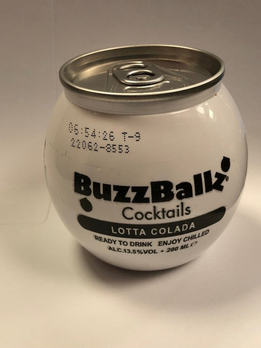 Buzzballz Lotta Collada 200ml - The Tiny Tipple Drinks Company Limited