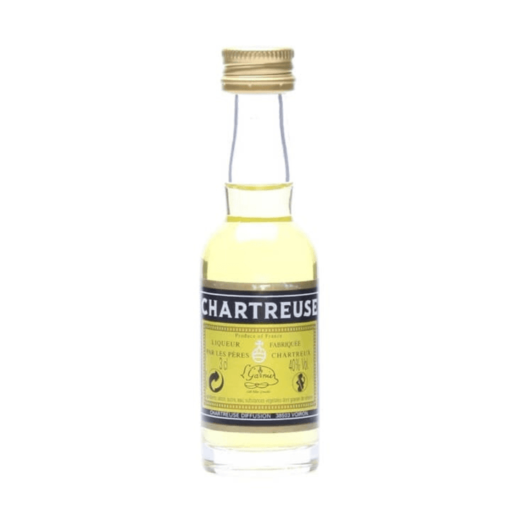 Chartreuse Yellow 5cl Miniature - The Tiny Tipple Drinks Company Limited