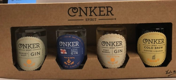 Conker Gin Mini GP 4pk - The Tiny Tipple Drinks Company Limited