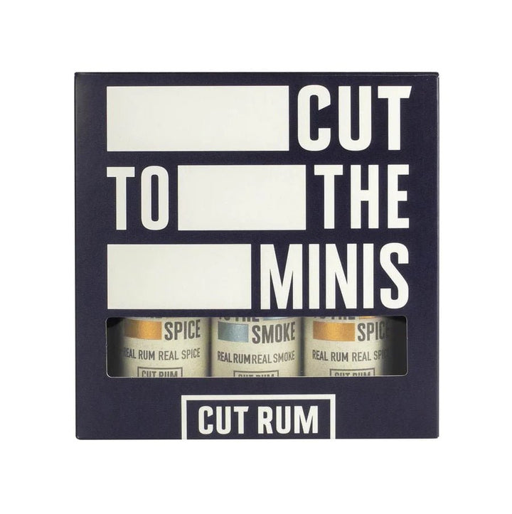 Cut Rum Miniature Trio Gift Set - 3x5cl - The Tiny Tipple Drinks Company Limited