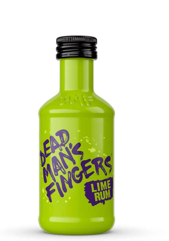 Dead Man's Fingers Lime Rum 5cl Miniature - The Tiny Tipple Drinks Company Limited