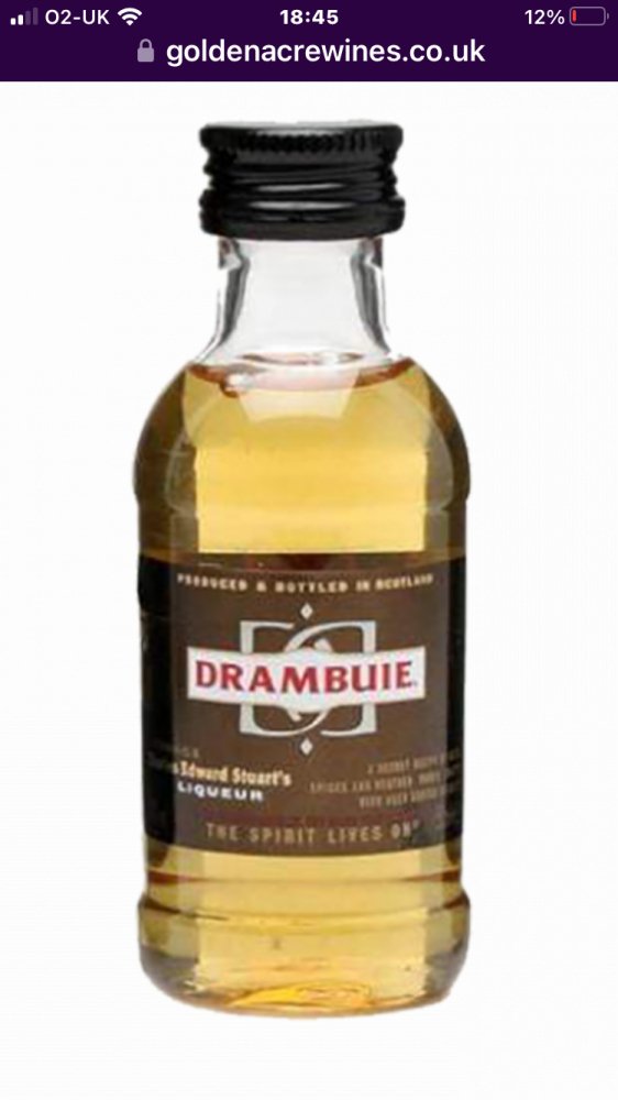 Drambuie Whisky Liqueur Miniature 5cl - The Tiny Tipple Drinks Company Limited