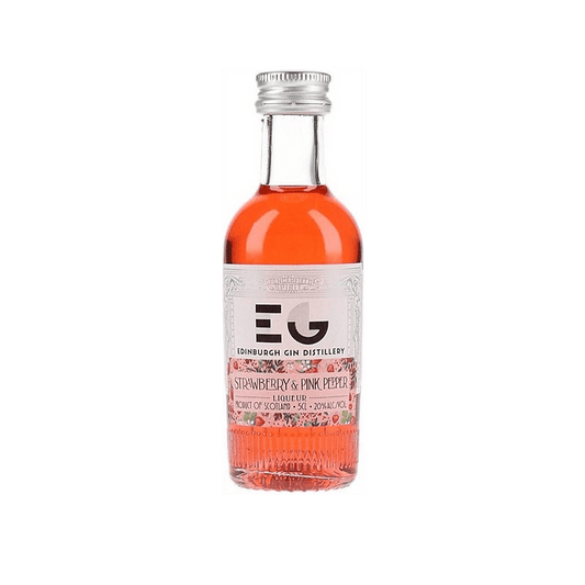 Edinburgh Strawberry & pink pepper 5cl - The Tiny Tipple Drinks Company Limited