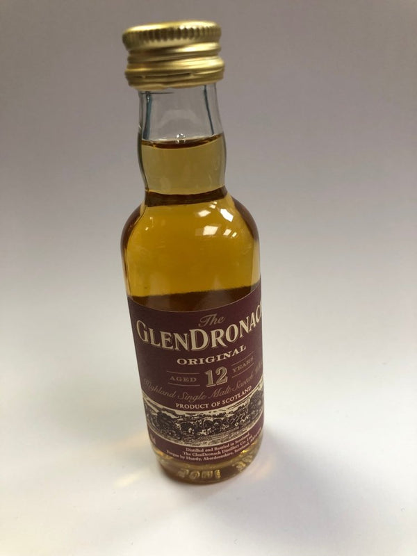Glendronach 12 Year Old Original - 5cl Miniature - The Tiny Tipple Drinks Company Limited