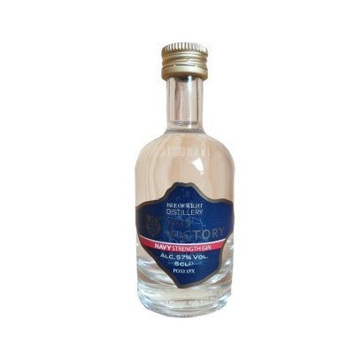 HMS Victory Navy Strength Rum 57% 5cl Miniature - The Tiny Tipple Drinks Company Limited