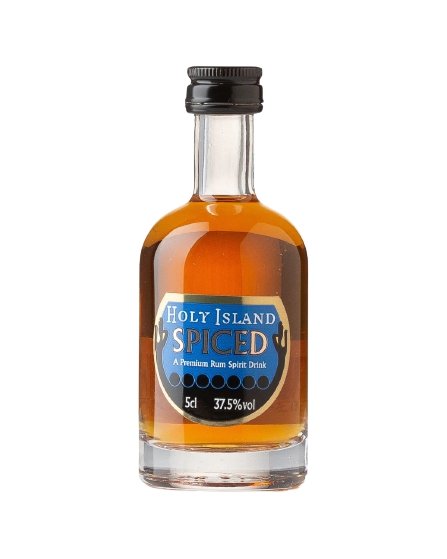 Holy Island Spiced Rum Miniature 5cl - The Tiny Tipple Drinks Company Limited