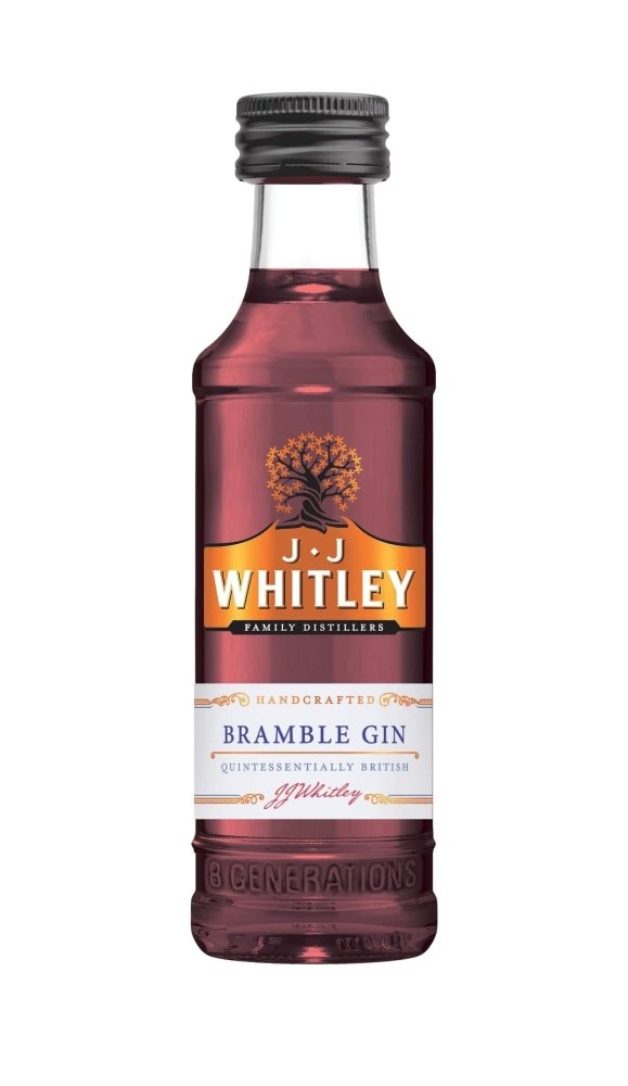 JJ Whitley Bramble Gin Miniature 5cl - The Tiny Tipple Drinks Company Limited