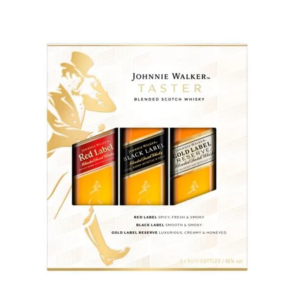Johnnie Walker Taster 3 x 5cl - The Tiny Tipple Drinks Company Limited