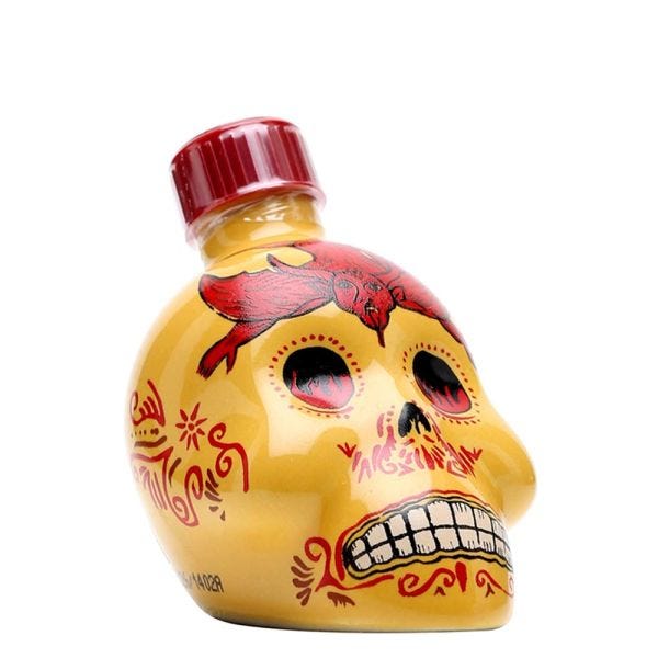 Kah Skull Reposado Tequila 5cl Miniature - The Tiny Tipple Drinks Company Limited