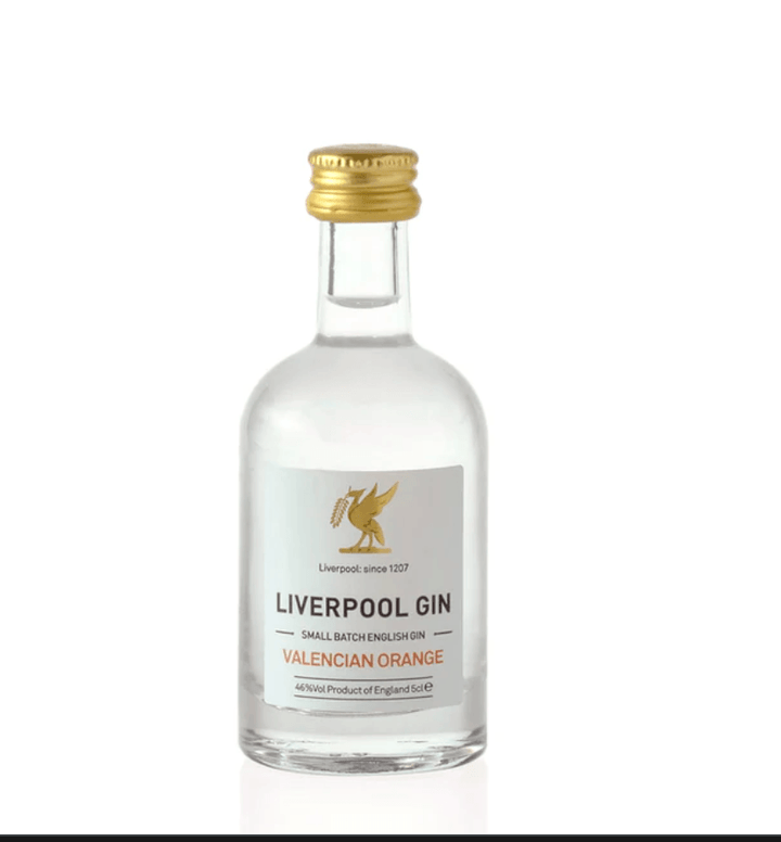 Liverpool Valencian Orange Gin Miniature 5cl - The Tiny Tipple Drinks Company Limited