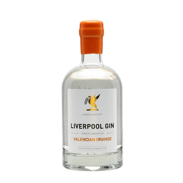 Liverpool Valencian Orange Organic Gin Miniature 5cl - The Tiny Tipple Drinks Company Limited