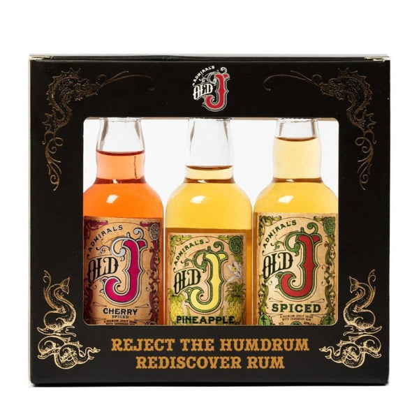 Old J Miniature Gift Pack 3 x 5cl - The Tiny Tipple Drinks Company Limited